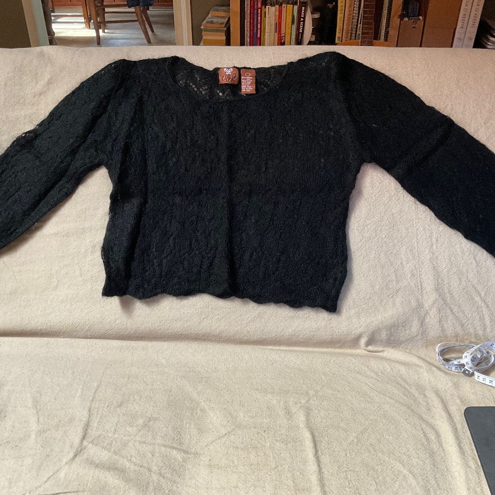 Black mohair  sweater